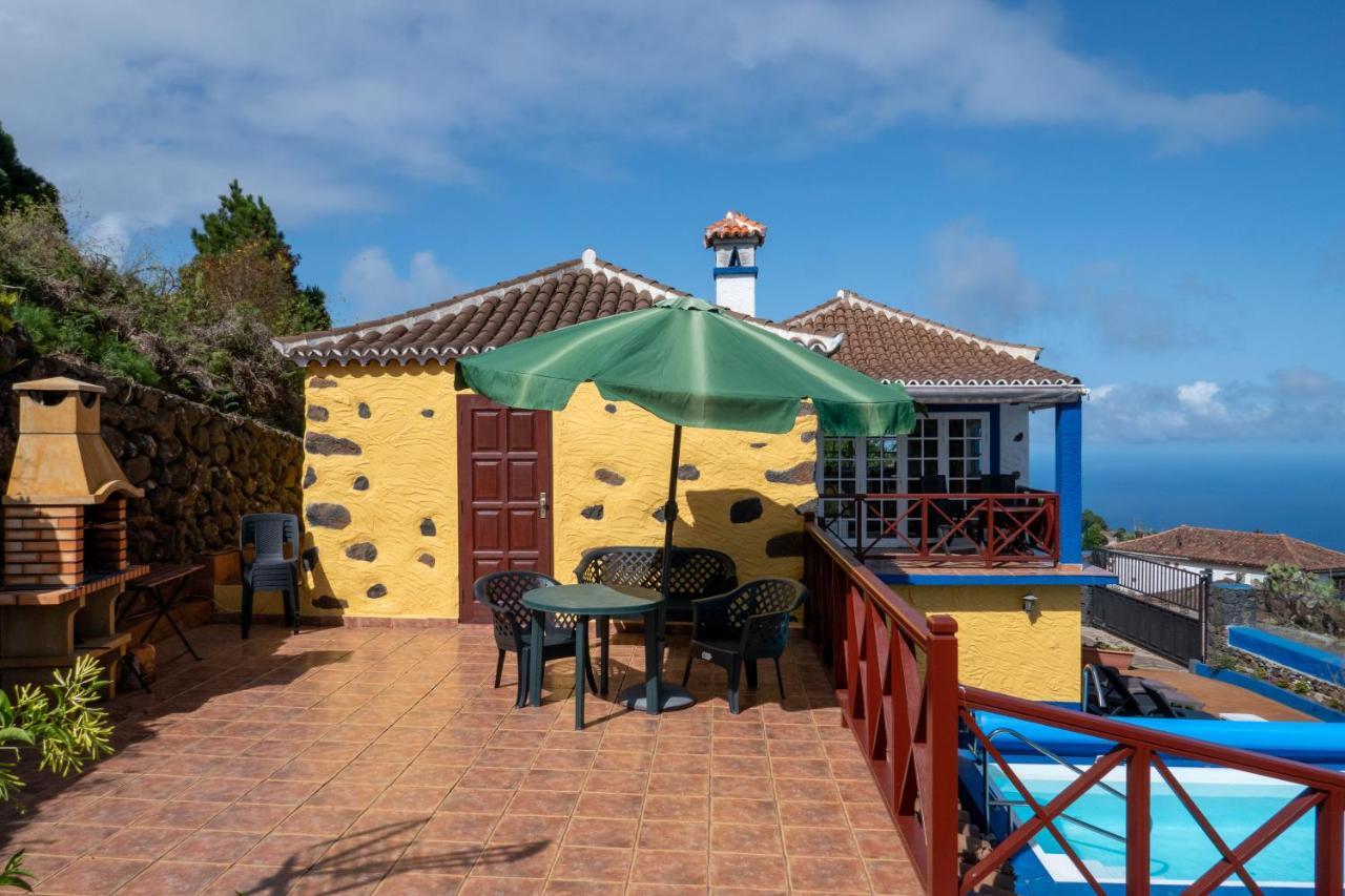 Casa Alba, Casa Rural Con Piscina-Spa Climatizada Hasta 34º Gratuito Y Vistas Al Mar Puntallana Exterior photo