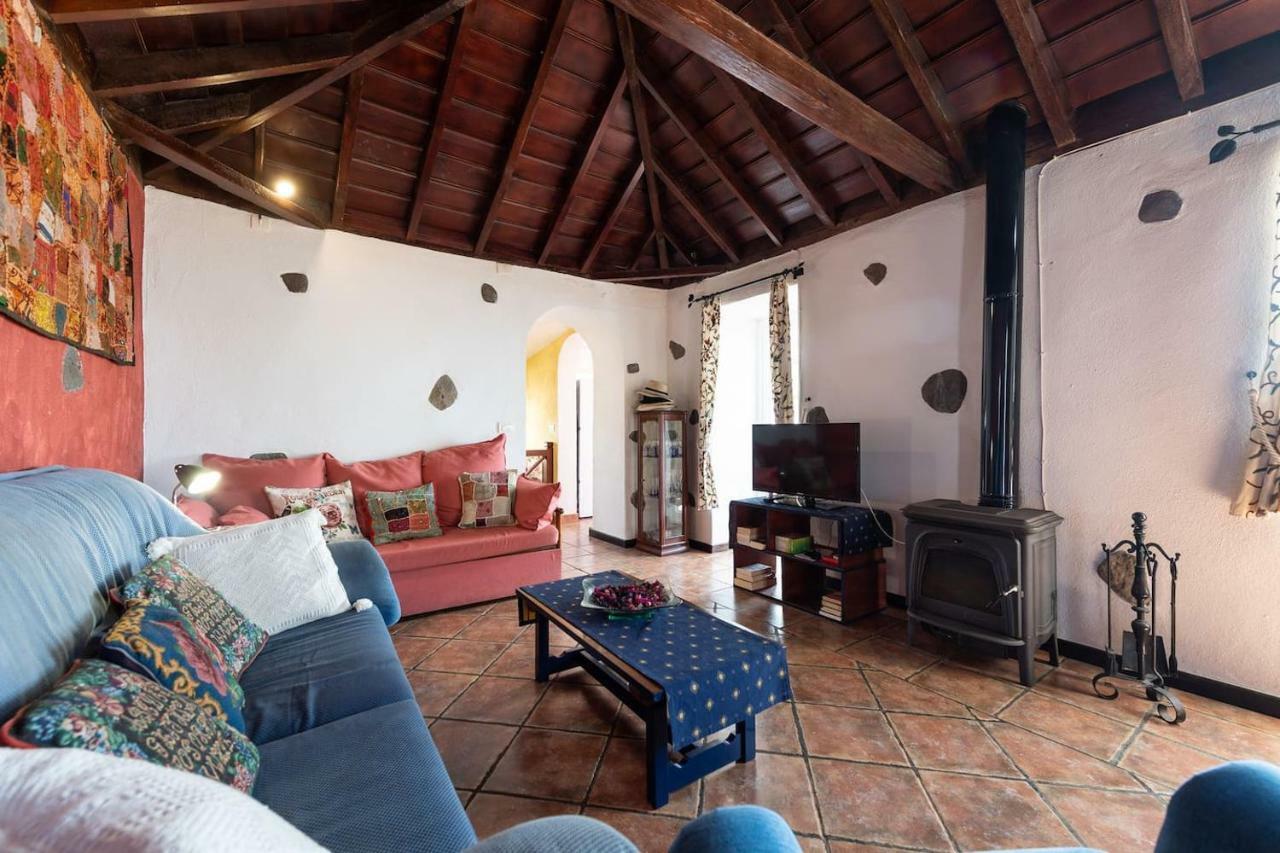 Casa Alba, Casa Rural Con Piscina-Spa Climatizada Hasta 34º Gratuito Y Vistas Al Mar Puntallana Exterior photo