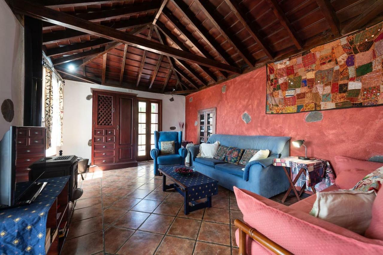 Casa Alba, Casa Rural Con Piscina-Spa Climatizada Hasta 34º Gratuito Y Vistas Al Mar Puntallana Exterior photo